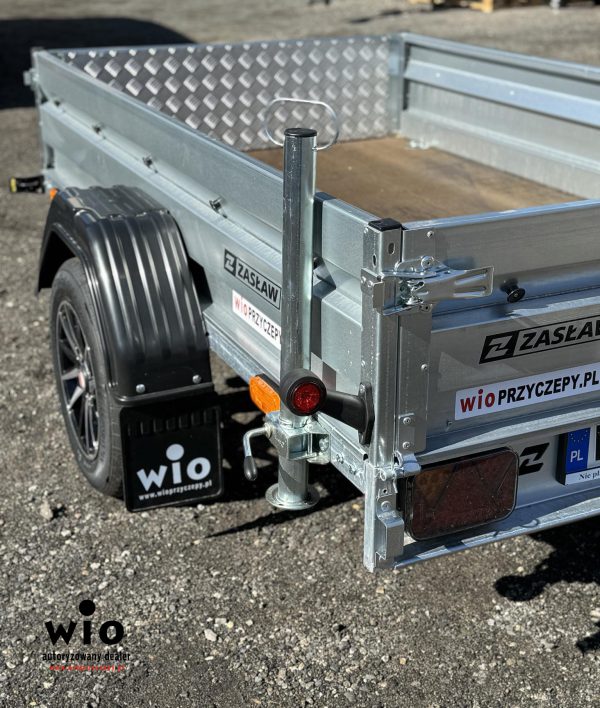 Zasław 205su solidna przyczepka